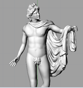 Scultura 3D Apollo