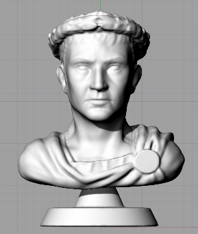 Busto Romano 3D