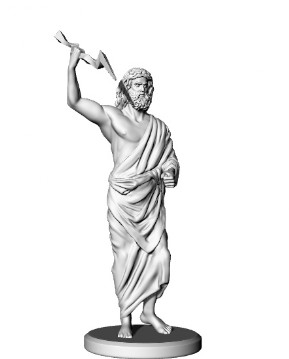 Zeus Modello 3D
